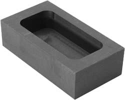 Non-ferro metalen gietmal voor grafiet, geschikt voor het gieten van goud en zilver, ideaal voor het maken van blokvormen en staven