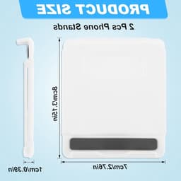 Verstelbare Telefoonhouders - Opvouwbare Smartphone Stand voor Tafel, Draagbare Tablet Houder, Ideaal voor Thuis, Kantoor en Films Kijken — thumbnail 3