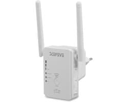 Wifi Versterker - Router Extender - Internet Bereik Vergroten - 300 Mbps Snelheid - 12 x 12 x 9.5 cm