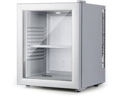 Klarstein Mini-Koelkast Brooklyn 24 Glazen Deur LED 24L - Minikoelkast Drankkoeler Hotelkoelkast - voor Hotelkamer voor Slaapkamer voor Studentenkamer - Compact - Mini Fridge - Kleine Koelkast - Compact Koelkast