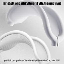 Duurzame en Transparante Oorbescherming voor Hoofdtelefoons, Anti-Kras TPU Case, Accessoires voor AirPods Max en Vergelijkbare Modellen — thumbnail 3