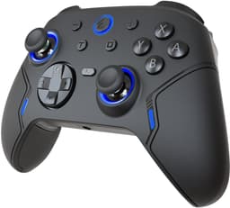 Draadloze Pro Controller - Geschikt voor Nintendo Switch en Nintendo Switch 2 - Macro Knoppen - RGB Verlichting - Hall Effect Joystick - Ergonomische Grip - Zwart — thumbnail 1