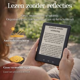 SwayTosh E-Reader Nova Smart – Incl. Luxe hoes - 6 inch 2026 – 36GB Opslag – Schermverlichting en Nachtmodus – E Reader Voor Ebook – Met Oplader — thumbnail 10