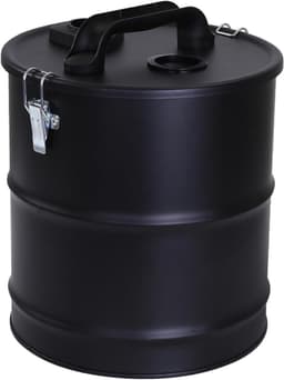 Asstofzuiger met slang - Reinigingsset Haard - Kachel Reinigen - Ruime capaciteit - 4 Gallon - Zwart — thumbnail 1