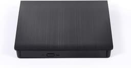 Externe DVD Brander - CD Writer - Films Kijken - Snelle USB 3.0 - Draagbaar Slim - Zwart — thumbnail 1