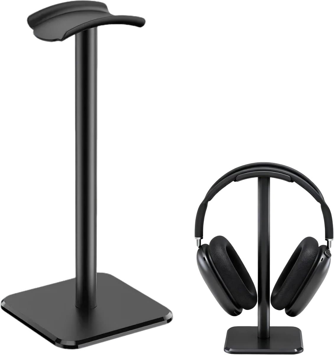 Gaming Hoofdtelefoon Houder met Gewogen Basis - Hoogte Verstelbaar 24 cm - Snelle Montage - TPU Bescherming - Elegant Ontwerp voor Gaming - Desktop Audio Hoofdtelefoons — afbeelding 1