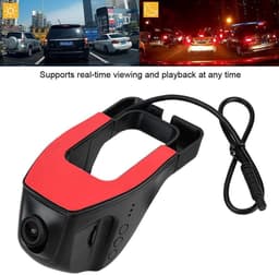 Auto Camera - Dashcam Rijcamera - Verkeerssituaties Vastleggen - G-Sensor Automatische Opslag - 1080p Full HD - Zwart — thumbnail 2