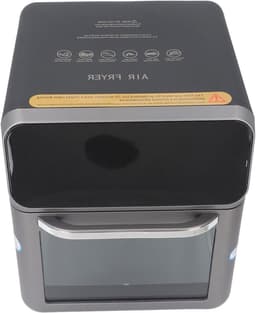 Kleine Friteuse - Olievrije Frituurpan - Gezond Koken - 360 Graden Hetelucht - 10 Liter Capaciteit - Zwart — thumbnail 1