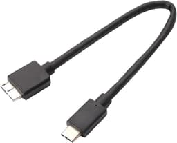 Gegevensoverdrachtkabel - Externe HDD Kabel - Bestanden Overzetten - High-Speed 5 Gbps - Tot 5 TB - Zwart — thumbnail 1