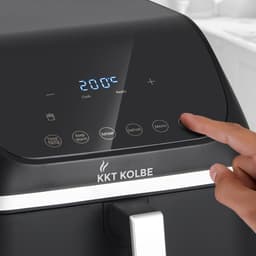 KKT KOLBE Hot air fryer, air fryer, 8.5 liters, 10 programs, 13 functions, very quiet, frying without oil and fat, fryer, 1 tray, AF8500 — thumbnail 2