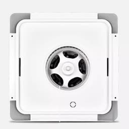 Ventilator - Afzuiger Plafond - Lucht Circulatie - Geluidsarm Ontwerp - 30x30cm - Wit — thumbnail 4