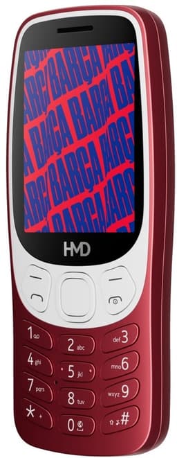 HMD Barca Serie - Klassieke Mobiele Telefoon - FC Barcelona Thema - 2.4 inch - Rood — thumbnail 3