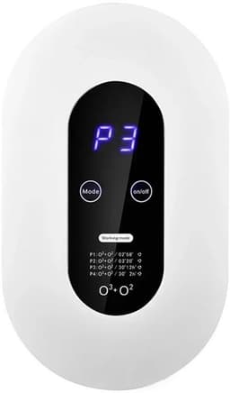 Luchtreiniger - Negatieve ionen luchtreiniger - Ozongenerator - Luchtreiniger met ionisator - Geurverwijderaar - Luchtzuiveraar voor huisdieren - Ontgeurder voor wc en keuken - Formaldehyde verwijderaar - Ozon-luchtverfrisser - Compacte luchtreiniger — thumbnail 1