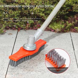 Maaidekschraper - Grasmaaierreiniger - Tuinonderhoud - Soepel ontwerp - 295 cm - Zwart — thumbnail 3