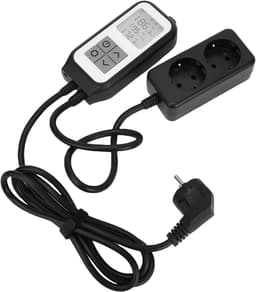 Digitale Thermostaatschakelaar - Temperatuurregelaar Stopcontact - Klimaatbeheersing Kas - App Afstandsbediening - 10A 1250W - Zwart — thumbnail 5