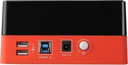Dockingstation Harde Schijven - Externe Opslag - Data Overzetten - Universele Compatibiliteit - 16.5 cm - Zwart — thumbnail 4