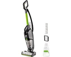 TIM® Steelstofzuiger met snoer - Steelstofzuiger - Stofzuiger - Zwart/Groen - ‎25cm x 27cm x 112cm