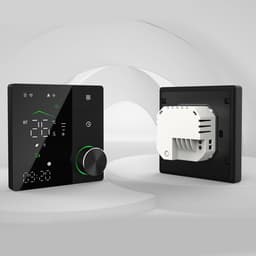 Slimme Thermostaat - Verwarming Timer - Energie Besparen - App Bediening - Compact - Zwart — thumbnail 3