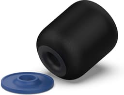 For Google Home Pod Mini Holder Plain Silica Gel Stand, No Screws Required, Speaker Accessory Rack, Space Saving for Kitchen, Bathroom and Bedroom (Google Home Pod Mini, Dark Blue) — thumbnail 4