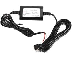 Allecto - Voltage Beschermingslijn Dashcam Hardwire Kit 12V-24V naar 5V 2.5A voor Parkeerbeheer