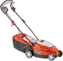 Elektrische Grasmaaier - Loopmaaier Duwmaaier - Gazon Onderhouden - Spatwaterdicht IPX4 - 32 cm Snijbreedte - Rood Zwart — thumbnail 2