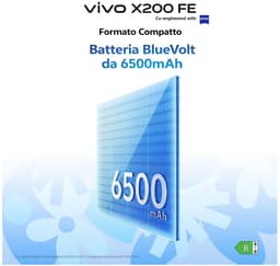 VIVO X200 FE smartphone 16 cm (6.31") Dual SIM Android 15 5G 12 GB 512 GB 6500 mAh Zwart — thumbnail 5