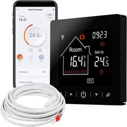 Digitale Slimme Thermostaat voor Vloerverwarming en Elektrische Verwarming met App Bediening — thumbnail 1