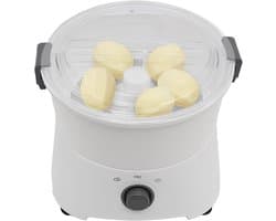Automatische Aardappelschiller - Elektrische Schilmachine - Snel Groenten Schillen - Krachtige Koperen Motor - 0.8 kg Capaciteit - Wit