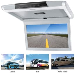 Jhubersproducts - Autodakmonitor - 11,6-inch HD 1080P TV - Overhead Automonitor - Volledige Kijkhoek - Ondersteunt Afstandsbediening - Geschikt voor A — thumbnail 3