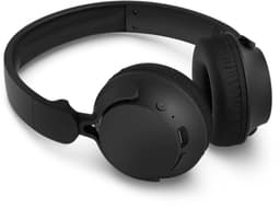 PHILIPS TAH4000 draadloze on-ear hoofdtelefoon, 70 uur afspeeltijd, Dynamic Bass, 32 mm drivers, Bluetooth 6.0 Multipoint, snelkoppelen, vervangbare kussentjes & batterij, licht & opvouwbaar – Zwart — thumbnail 2