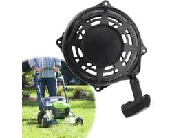 Trekstarter Grasmaaier - Startmechanisme - Handmatige Start - Duurzaam Metaal - 2 x 2 x 127 cm - Zwart