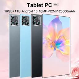 Mookes 2025 10.36 Inch Tablet Android Pad 13 Pro 12Gb 512GB Snapdragon 8 Gen2 4K Hd 5G Wifi Bluetooth 20000Mah Tablets - Black & Black — thumbnail 3