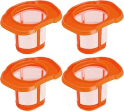 4-pack - Draadloze stofzuigerfilters - Stofzuigerfilters - Filters - Stoffilters - Fijnstoffilters - Filters - Oranje - Handmatige stofzuigerfilters - Stofzuigerfilters - Stofzuigerfilters - 135mm * 95mm * 85mm — thumbnail 1