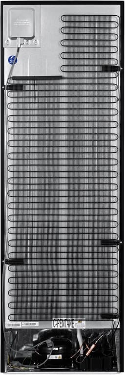 Inventum KV1840B No Frost energiezuinige koel-vriescombinatie - 184 cm hoog - 327 liter - Superkoelen - Supervriezen - Energielabel C - Vrijstaand - Zwart — thumbnail 11