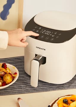 CREATE - Airfryer 3,5 L Vrijstaand 1300 W Gebroken wit - AIR FRYER PRO COMPACT — thumbnail 4