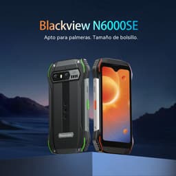 Blackview N6000SE - Mini Robuuste Smartphone - 128GB - Octa Core - 4.3 inch HD+ - 4G Dual SIM - Android 13 - IP68 Waterdicht - Outdoor Mobiele Telefoon - NFC GPS - Oranje — thumbnail 5