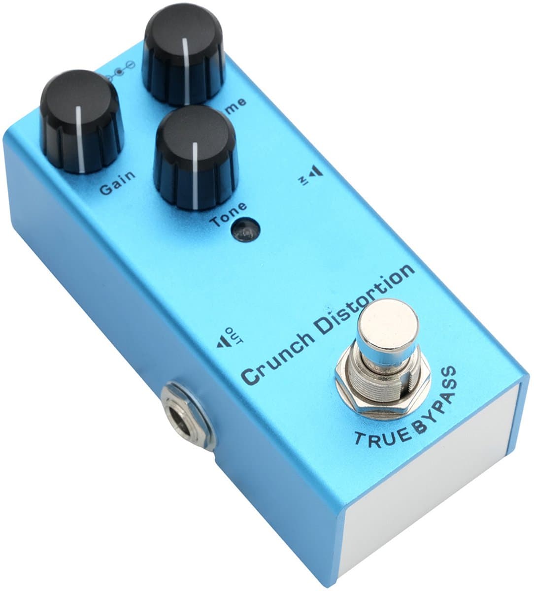 Vintage Electric Guitar Pedal met Crunch Distortion Effect - Ideaal voor Muziekliefhebbers, Professionele Gitaristen en Bandleden - Hoogwaardige Geluidseffecten Accessoire — afbeelding 1