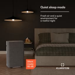 Klarstein Mobiele Airco AireLux Draagbare Airconditioner - 14.000 BTU, Smart App & Voice Control, voor kamers tot 30 m², 4-in-1 Koelen, Ontvochtiger, Ventilator & Slaapstand, Stil, Window Kit Inbegrepen, Grijs - Mobiele Airconditioner — thumbnail 15