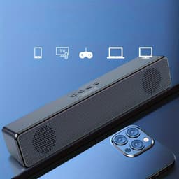 Soundbar - Zeniwre - BT-S058 - Soundbar voor TV met Dolby Atmos - Draadloze Bluetooth Speaker - AUX - USB 3.0/2.0 - Mini Jack 3,5 mm - Ingebouwde FM-radio - Ingebouwde ruisonderdrukking — thumbnail 4