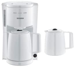 Severin KA 9309 - Filterkoffiezetapparaat - 2x Thermoskan - Wit — thumbnail 5