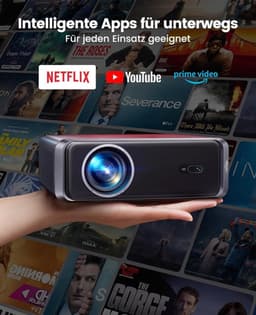 Beamer Smart - 1000 ANSI Lumen - Full HD 1080p Resolutie - LCD Scherm - Draagbaar Voor Thuisbioscoop — thumbnail 1