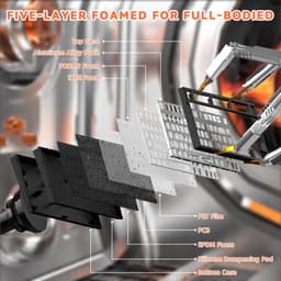 Attack Shark R82 HE - Gaming Toetsenbord - Qwerty - ANSI - 8K Polling - Zwart — thumbnail 5