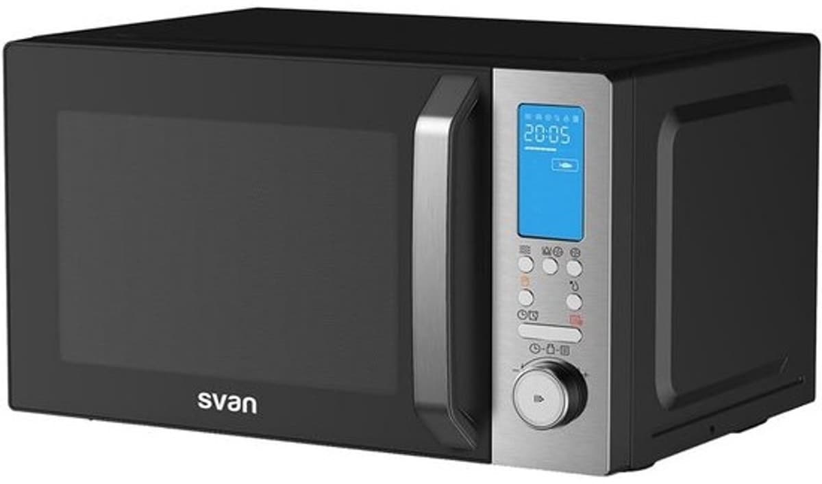 Magnetron met Grill - Combi-oven - Snel bereiden - 26 Liter Inhoud - 900 Watt - Zwart — afbeelding 1