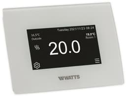 Watts BT-CT03-RF Touch Screen Thermostaat met WiFi - Slimme Verwarmingsregeling - Draadloze Thermostaat - Digitaal Touchscreen - Wit — thumbnail 1