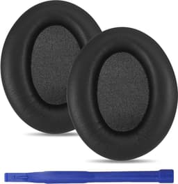 Replacement Ear Pads Compatible with Sony WH-1000XM3 Headphones, Soft Protien Leather (Black) - ShopVlot — thumbnail 1