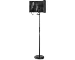 Zang microfoon - Vonyx CM300B zangset - USB microfoon, microfoon standaard, reflectiescherm en popfilter