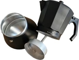Edënbërg Black Line - Percolator - Koffiemaker 9 kops - Espresso Maker 350 ML - Zwart — thumbnail 3