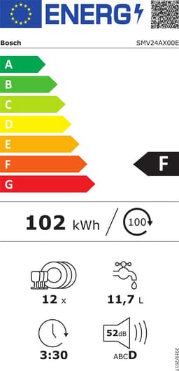 Bosch SMV24AX00E - Volledig geïntegreerde vaatwasser — thumbnail 3