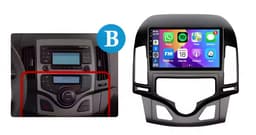Autoradio 2/32 met Carplay en Android auto | Geschikt voor Hyundai i30 2006-2011 | Radio scherm met Navigatie | 2006 2007 2008 2009 2010 2011 — thumbnail 3