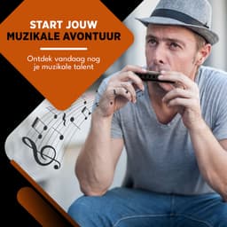 Finesse Mondharmonica – C Majeur – met Case - voor Volwassenen & Kinderen - Zwart — thumbnail 3